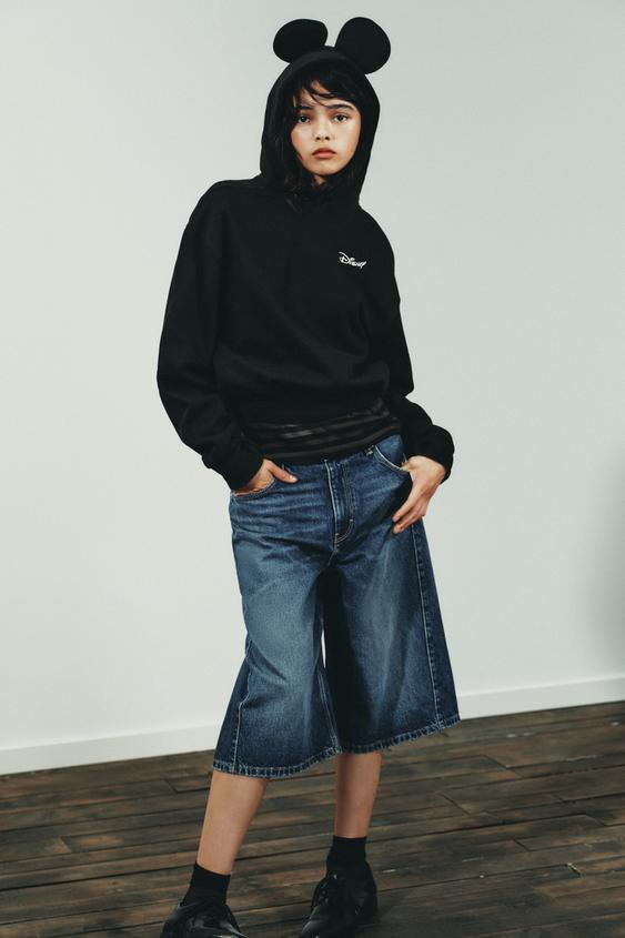 ©DISNEY TEXT SWEATSHIRT