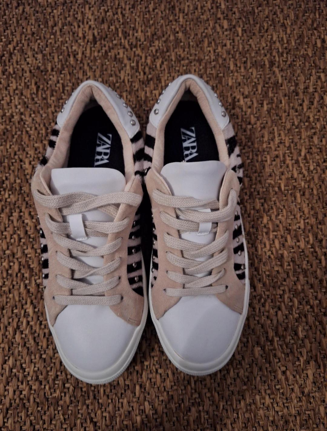 ANIMAL PRINT LEATHER SNEAKERS - Image 3