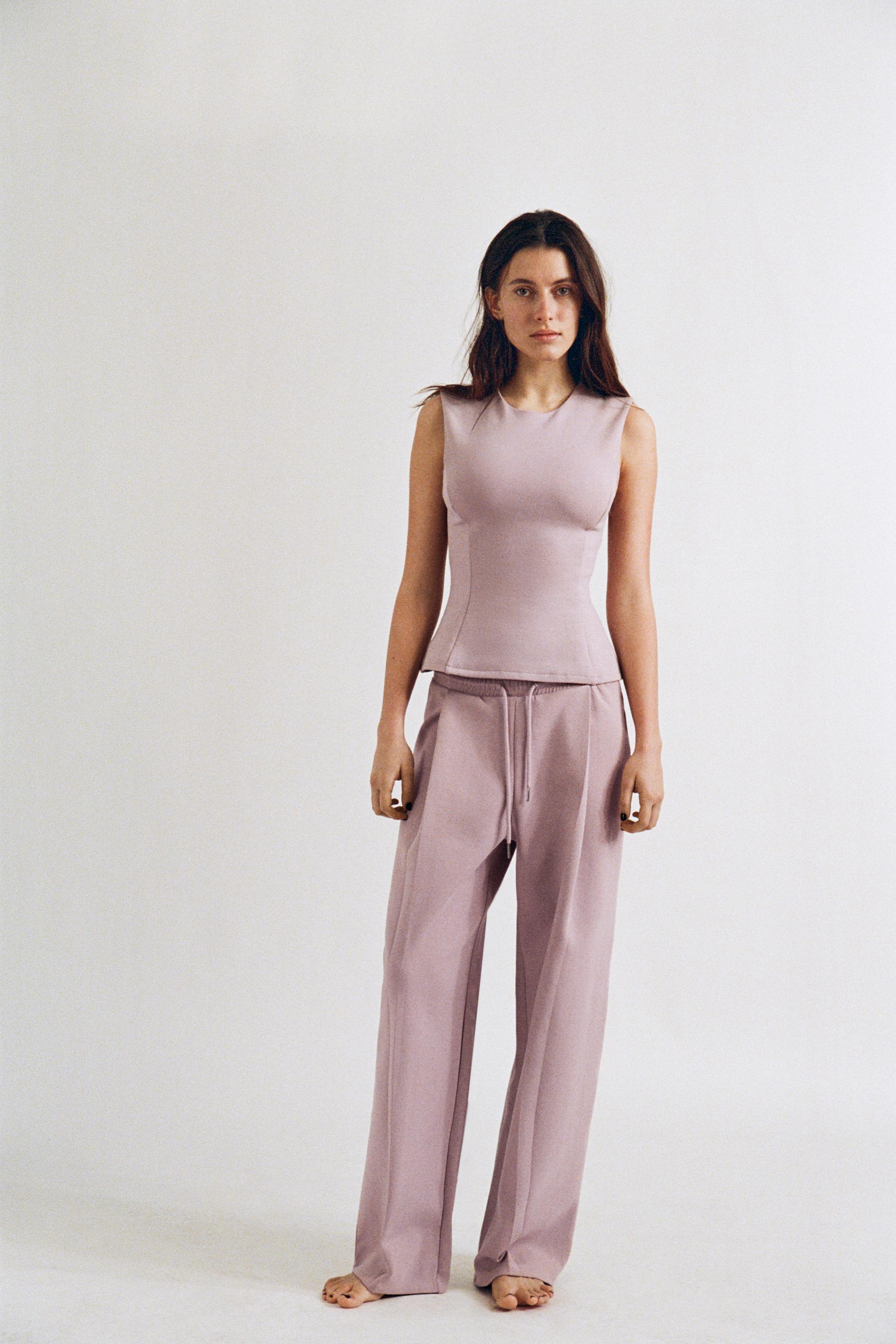 Women´s Pink Trousers | ZARA Georgia