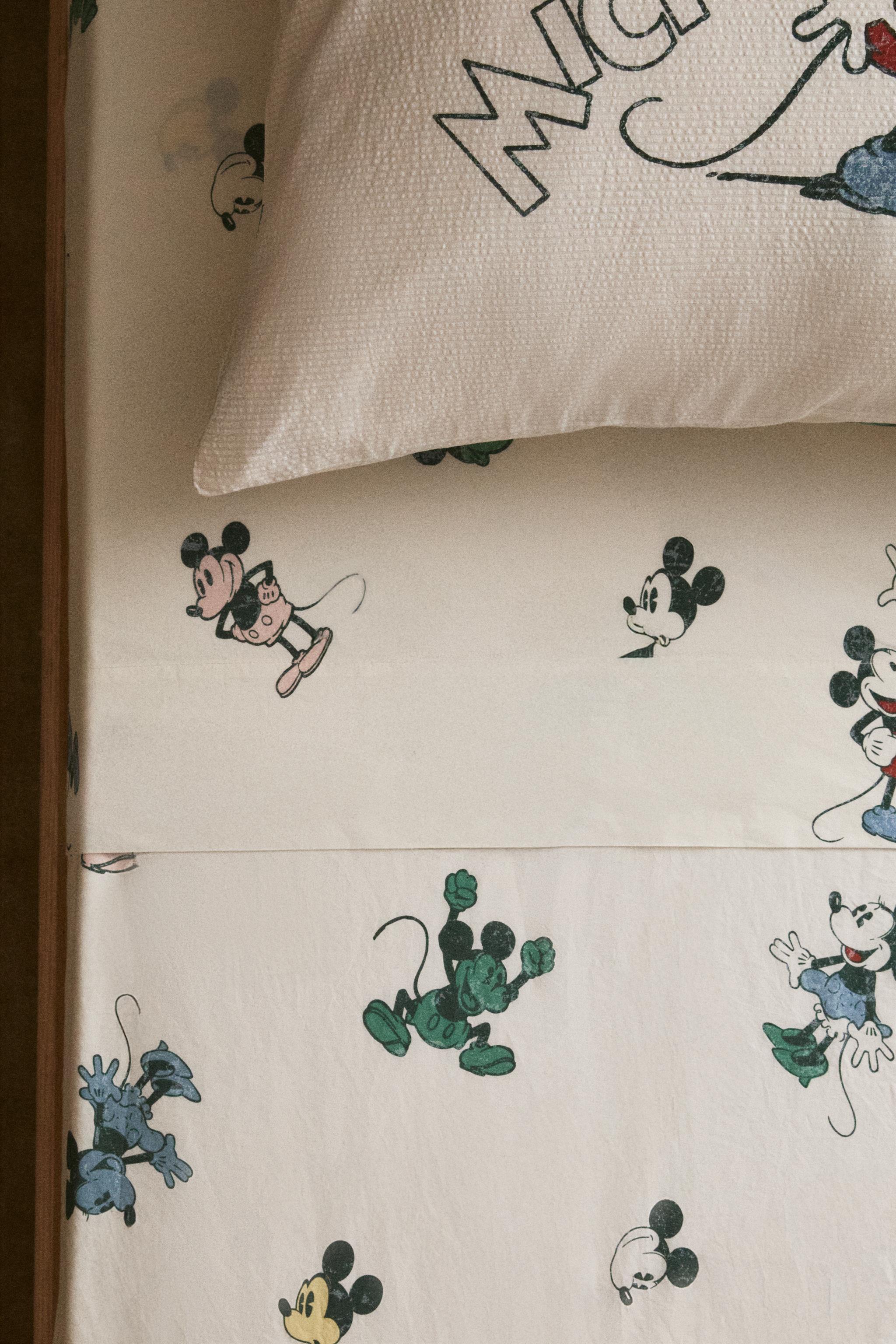 KIDS' MICKEY & MINNIE ©DISNEY FLAT SHEET