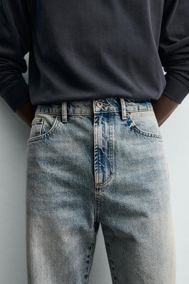 JEAN DROIT COUPE CHEVILLE - Bleu moyen de Zara - Image 6