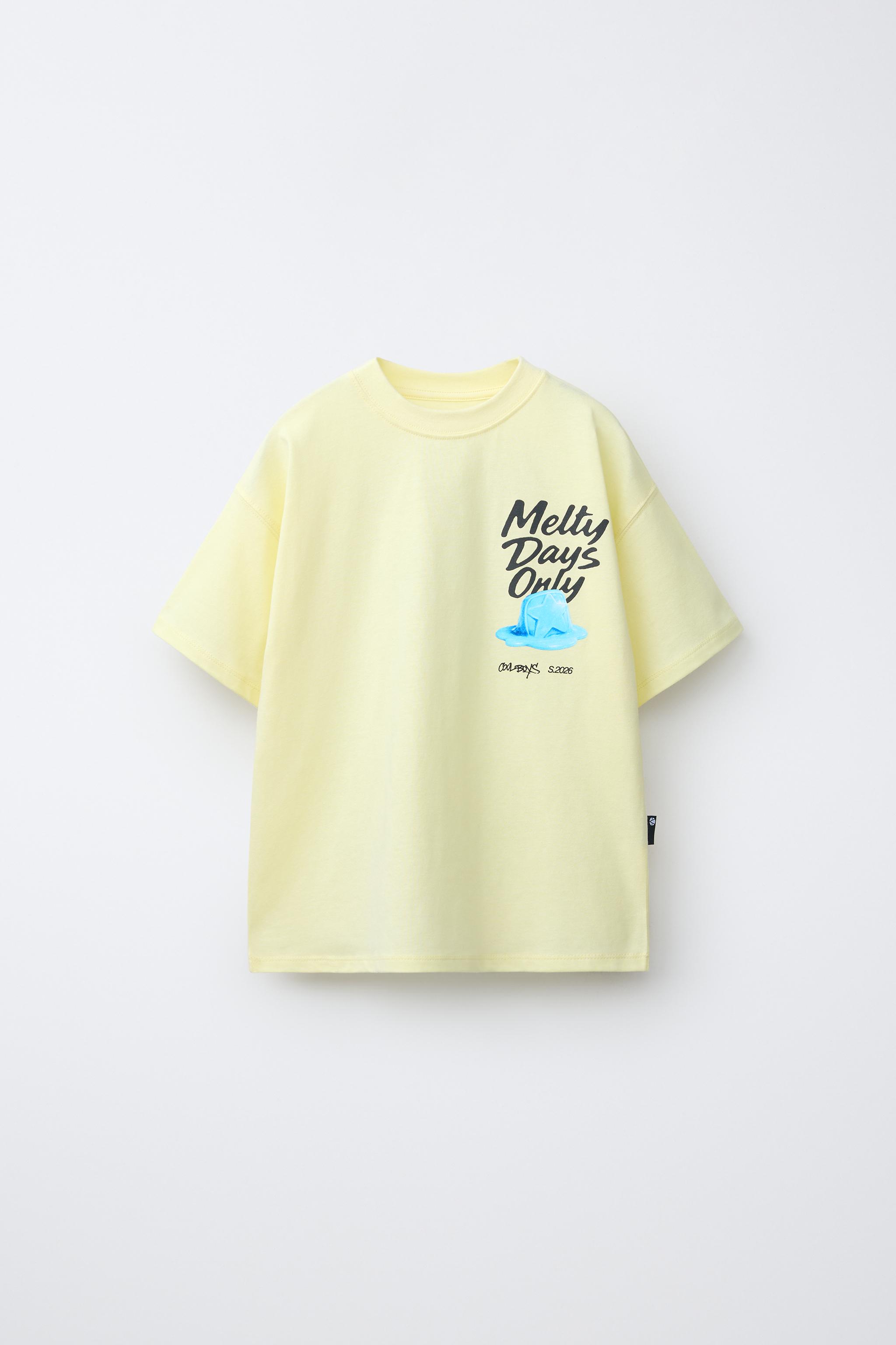 T-SHIRT À IMPRIMÉ GLACE