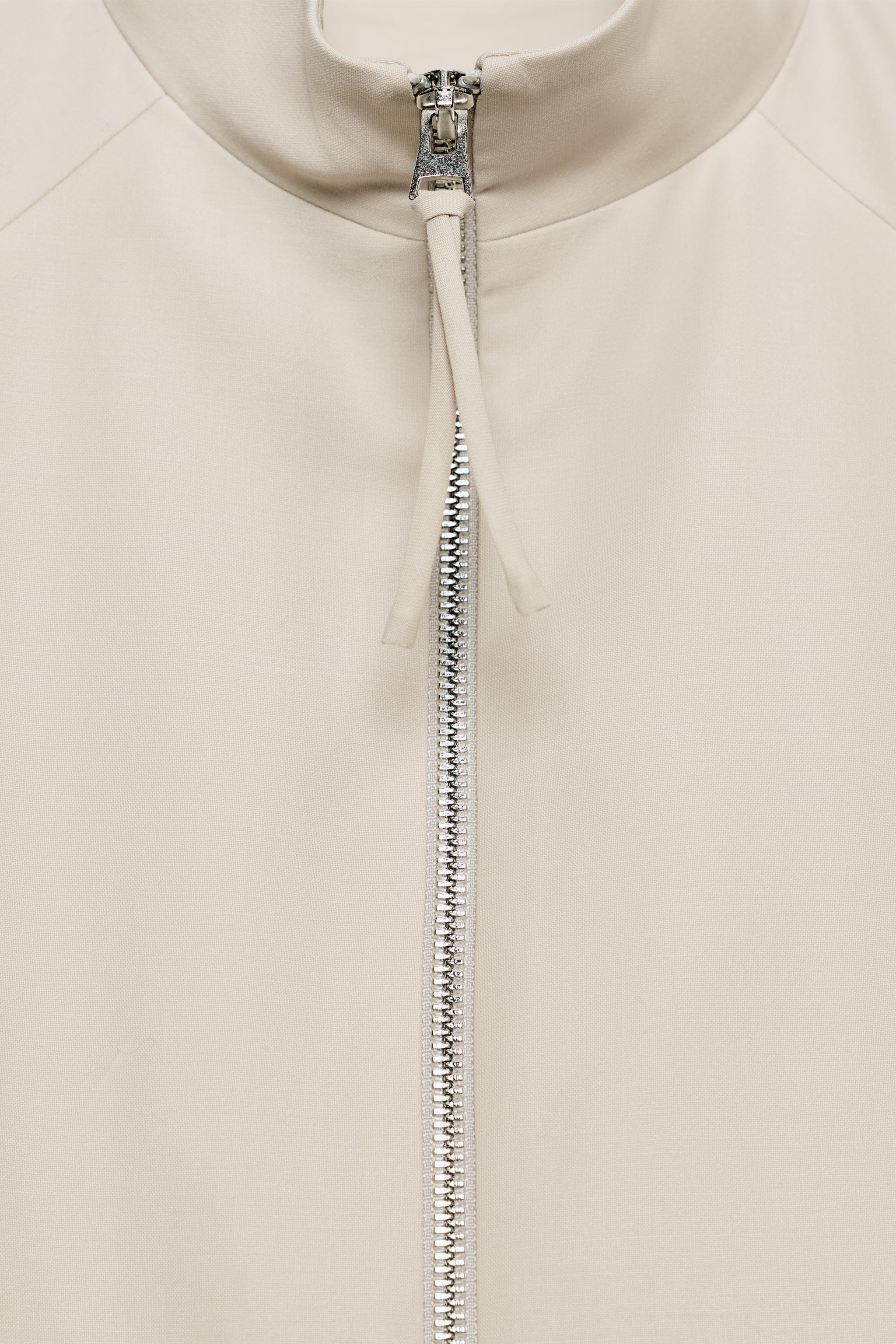 FERMUARLI BOMBER CEKET ZW COLLECTION - Görsel 7