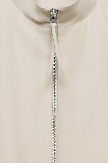 BLOUSON BOMBER ZW COLLECTION - Beige de Zara - Image 6