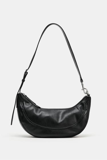 BOLSO DE HOMBRO - Negro de Zara