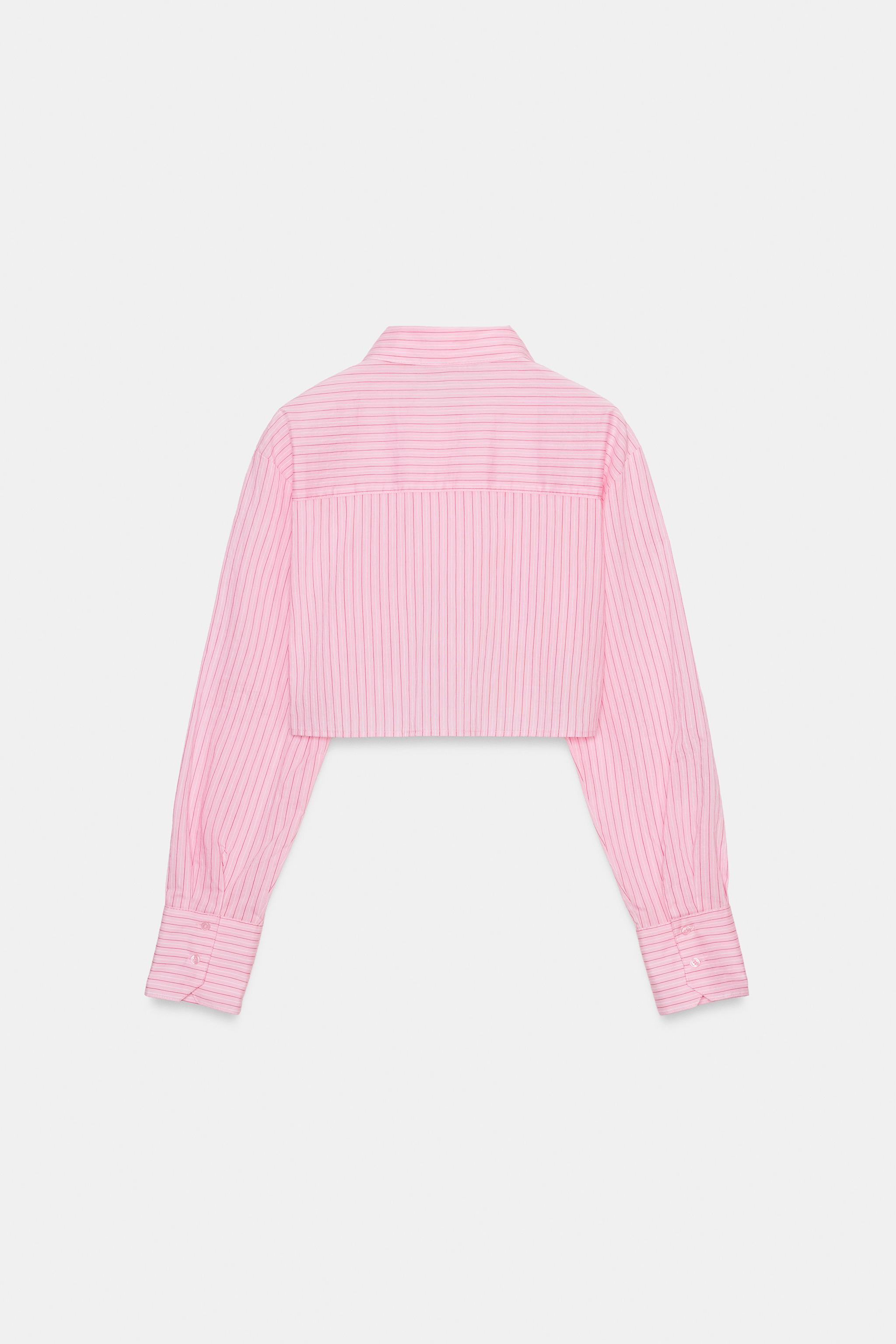 STRIPED SHORT SHIRT