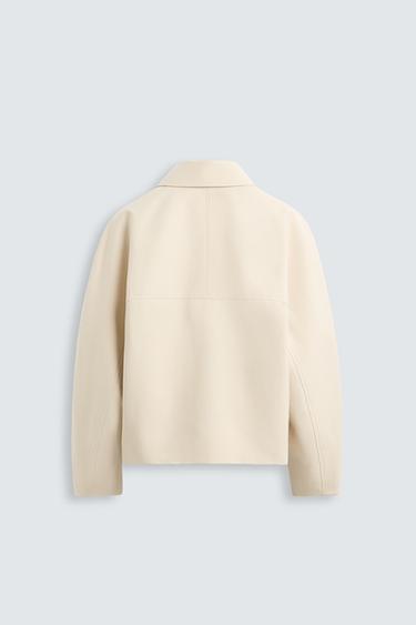 RELAXED FIT BOMBER JACKET - Sand by Zara - Image 7