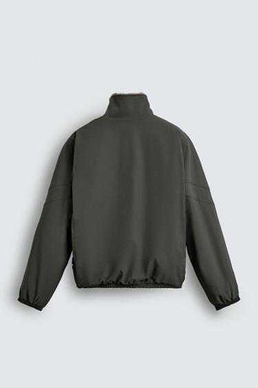 BLOUSON TECHNIQUE BIMATIÈRE - Kaki de Zara - Image 7