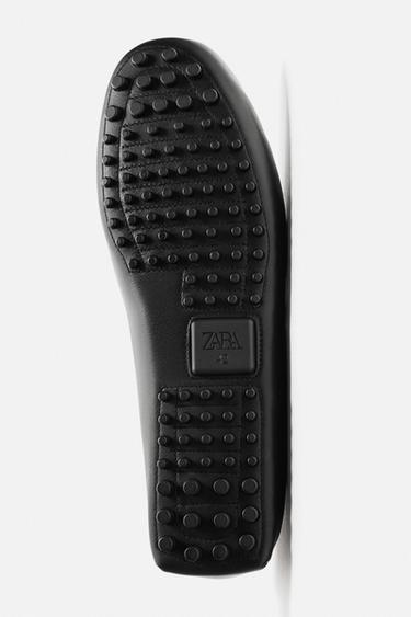 MOCASSINS CASUAL EN CUIR ÉDITION LIMITÉE - Noir de Zara - Image 6