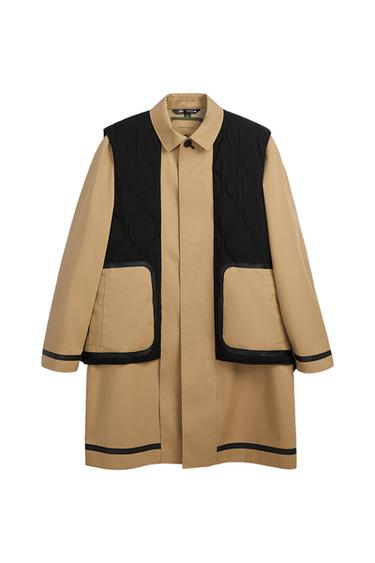 TRAVELLER CONTRAST TRENCH COAT