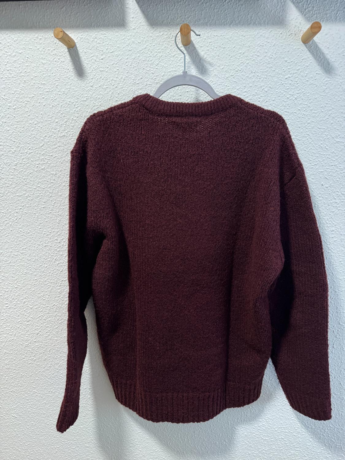 EMBROIDERED SWEATER WITH SLOGAN - Image 3