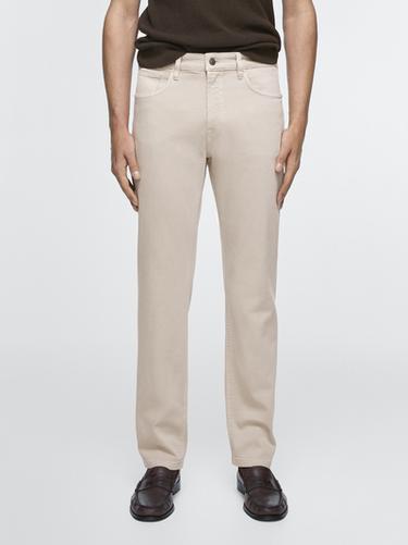 Zara Tapered fit jeans - Stone