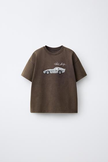 シェルビーTシャツラストZaraのシェルビーTシャツ - ラスト