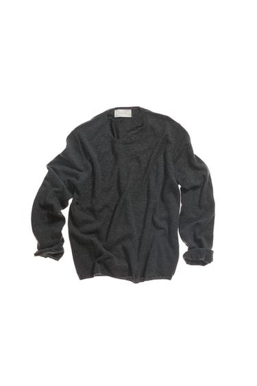 100% CASHMERE SWEATER - Grey marl by Zara