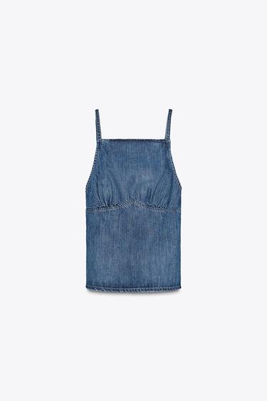 DENIMTOP - Blau von Zara - Bild 0