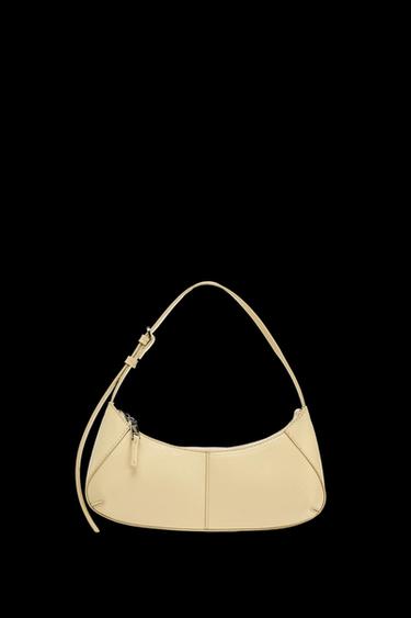 ELONGATED SHOULDER BAG - Vanilla Yellow by Zara - Image 0
