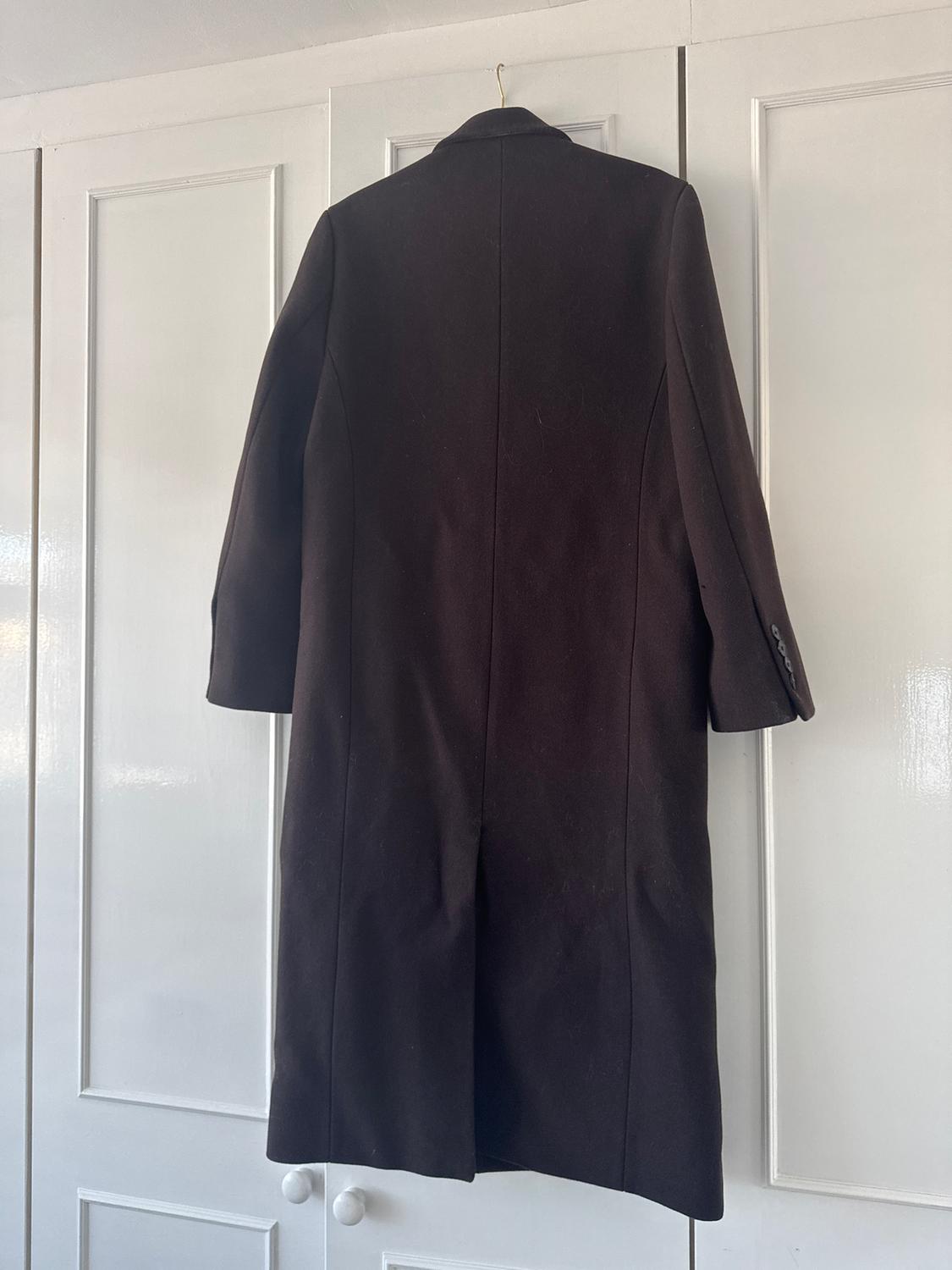 ZW COLLECTION OVERSIZE DOUBLE-BREASTED COAT WITH WOOL - Image 2