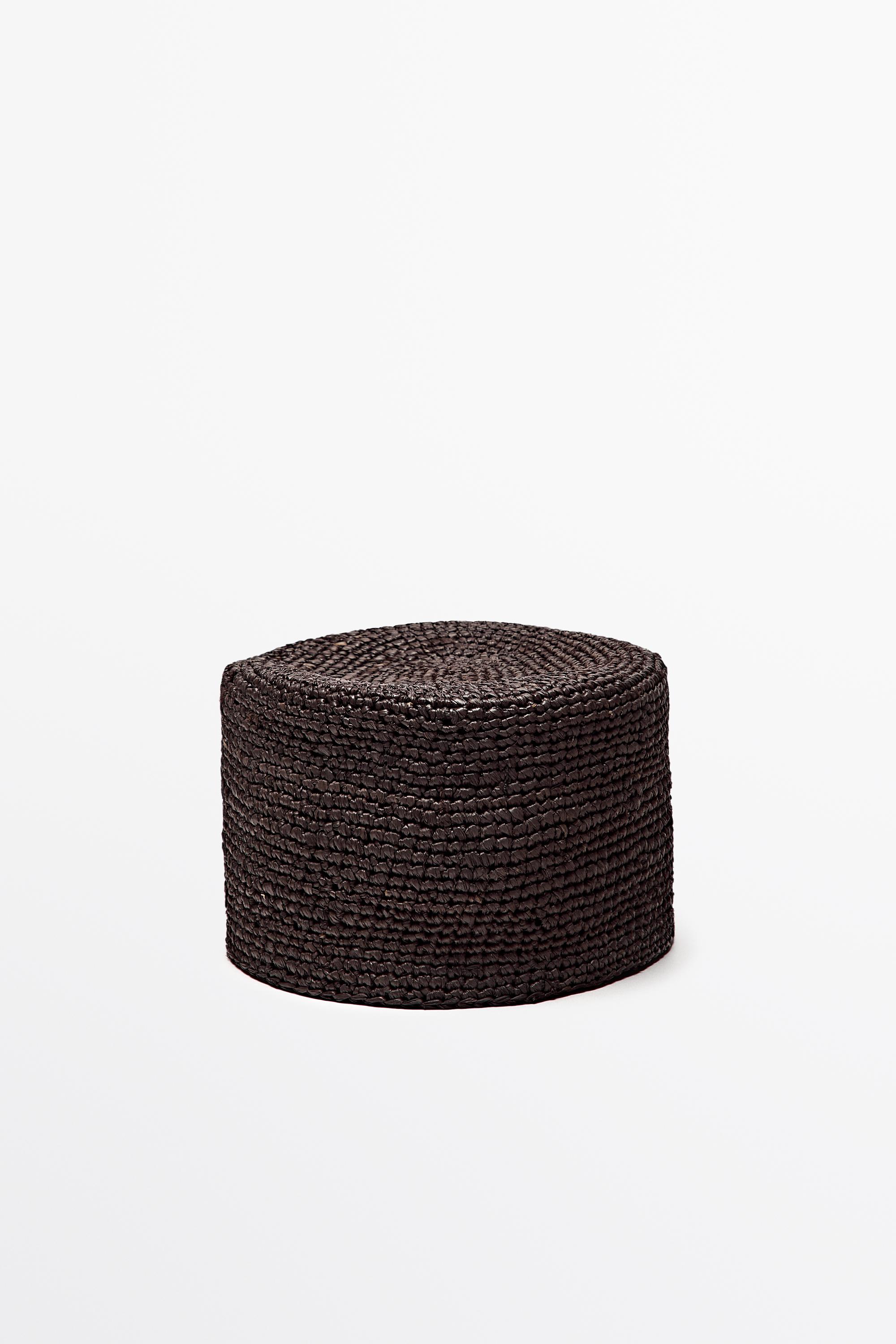 Raffia pillbox hat - taupe brown | ZARA United States