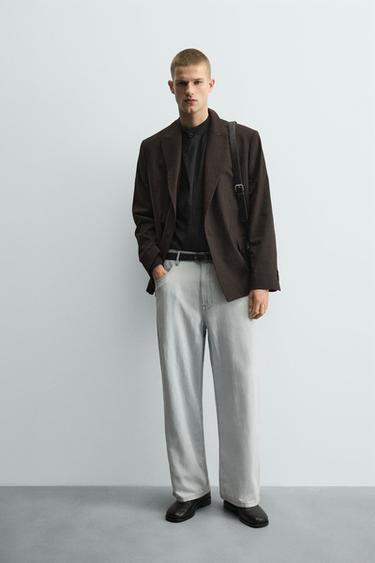 JEANS LIGEROS LOOSE WIDE FIT - Azul claro de Zara - Imagen 0