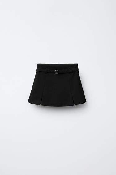 GONNA PANTALONE CON CINTURA - Nero di Zara - Immagine 0