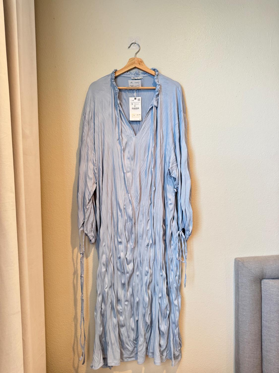 VESTIDO EFECTO ARRUGADO