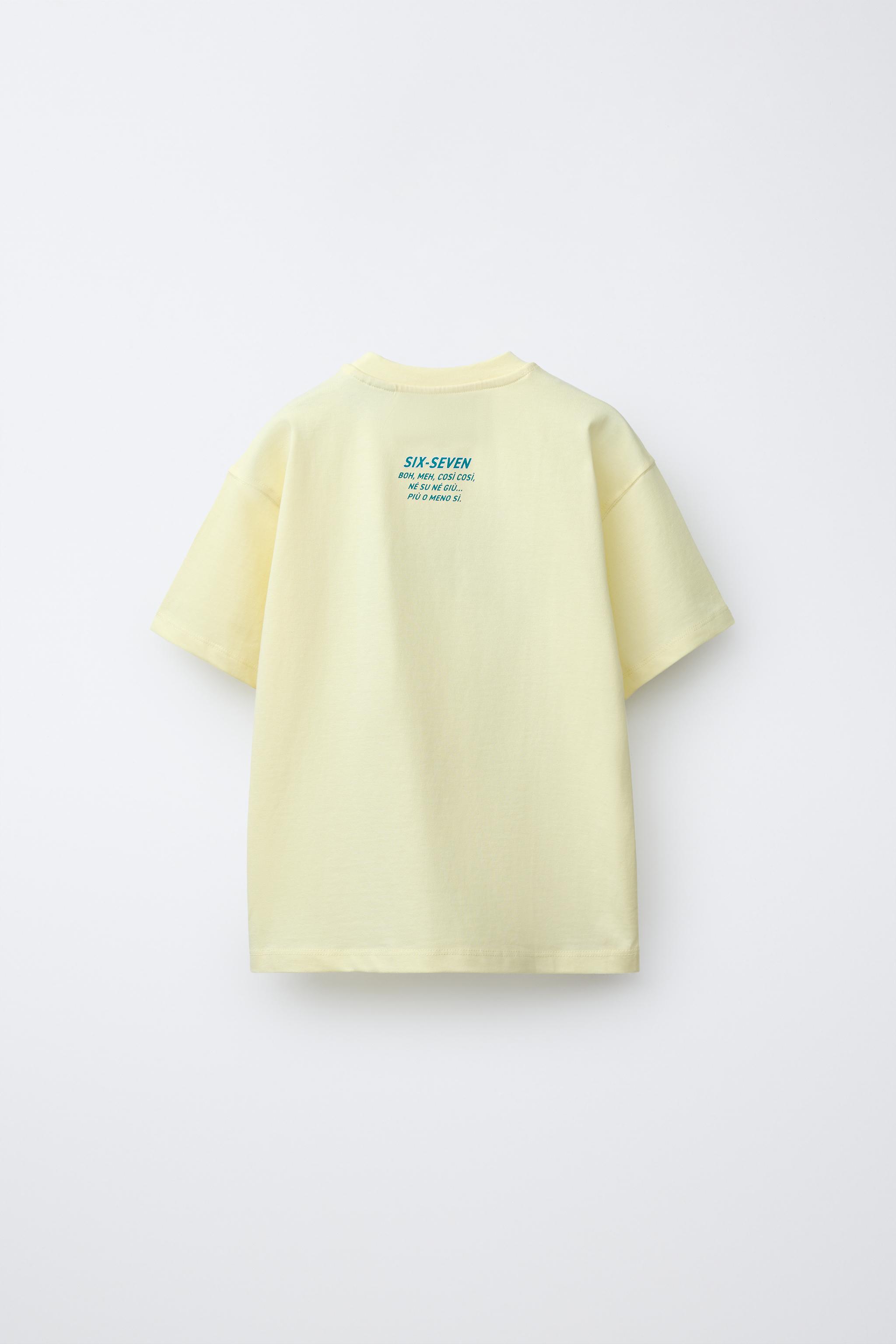 SIX SEVEN SKIFIDOL ITALIAN BRAINROT™ PRINTED T-SHIRT
