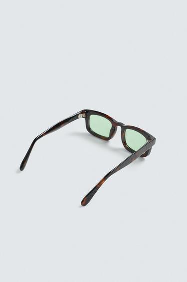 LUNETTES DE SOLEIL RECTANGULAIRES - Écaille de Zara - Image 5
