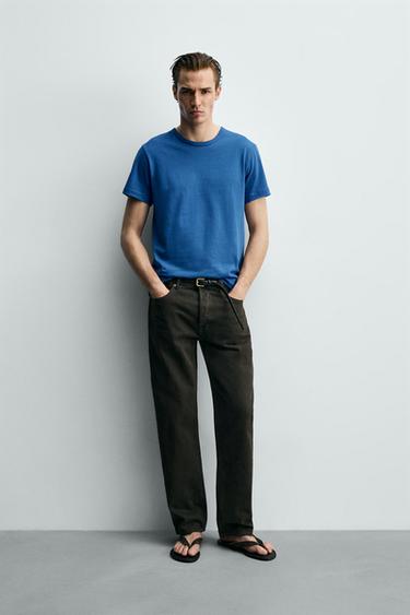 KREKLIŅŠ 'REGULAR FIT’ - Zilgans no Zara