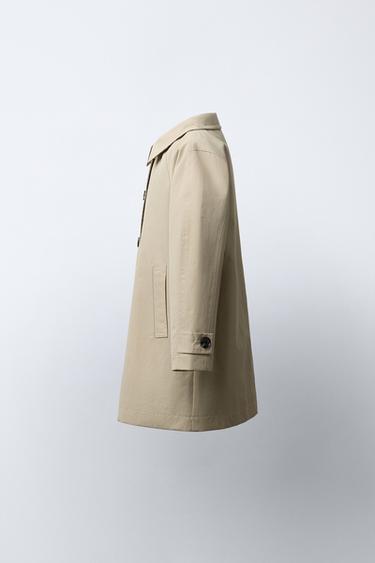TRENCH LONG DÉPERLANT BENSIMON ® X ZARA - Beige de Zara - Image 2