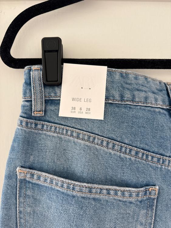TRF HIGH RISE WIDE LEG JEANS - Image 3