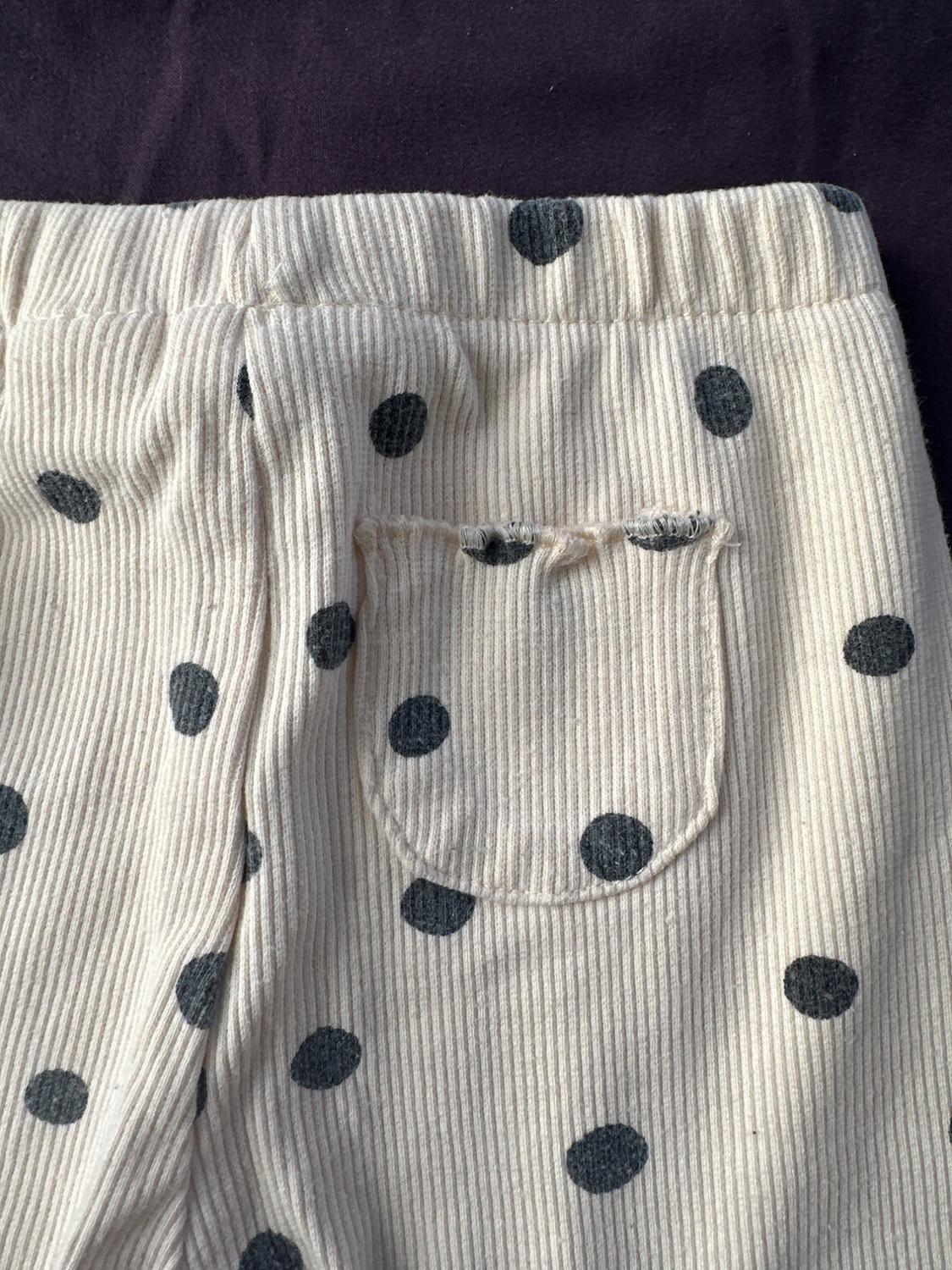 RIBBED PRINTED LEGGINGS - Image 3
