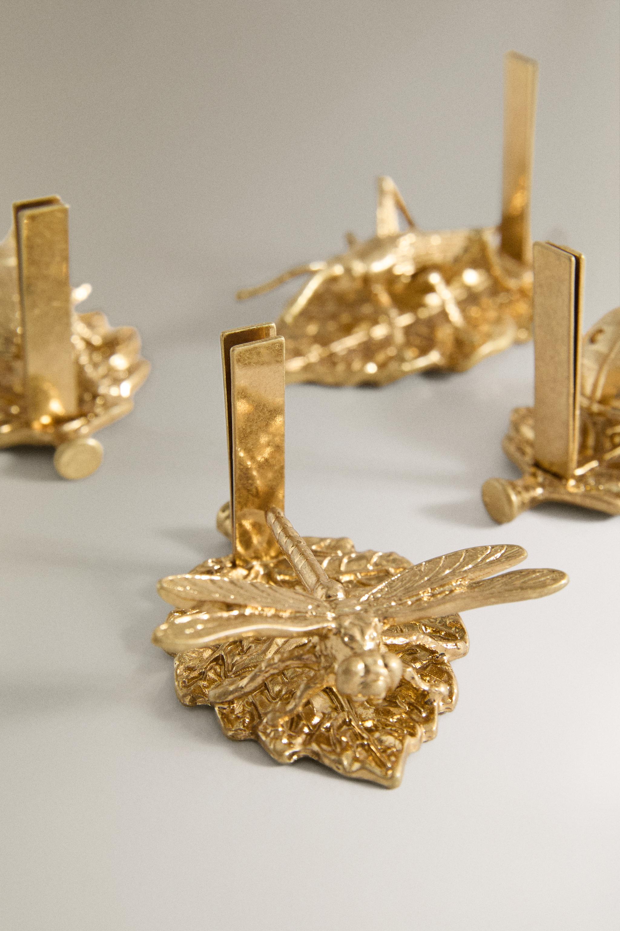 Zara INSECT PLACE CARD SET (SET OF 4) MARISA BERENSON — фото 4