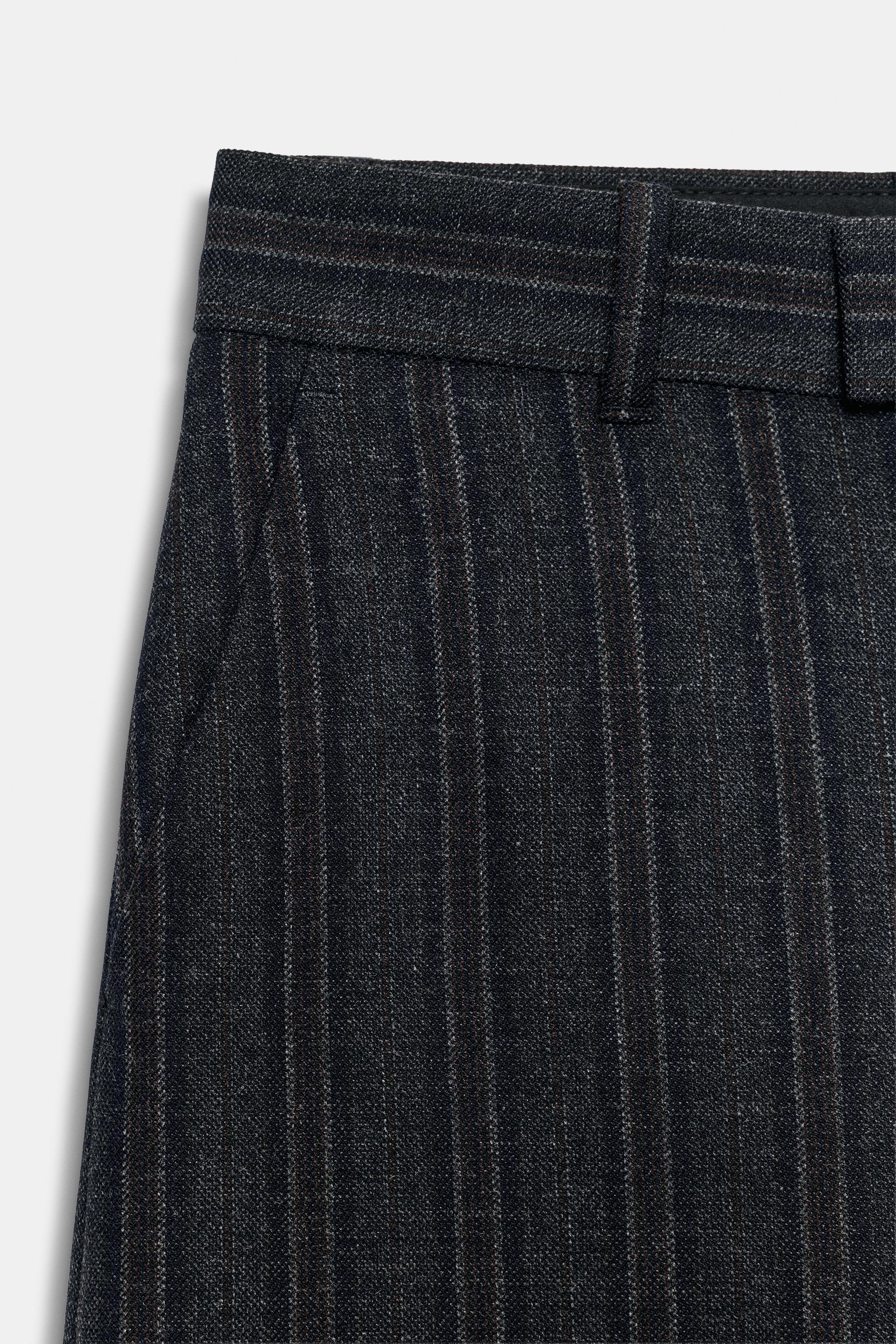 PANTALON BARREL RAYURES ZW COLLECTION