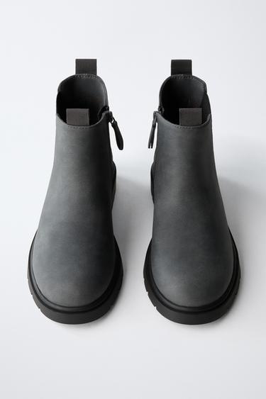 BOTTINE ÉLASTIQUE - Gris de Zara - Image 3
