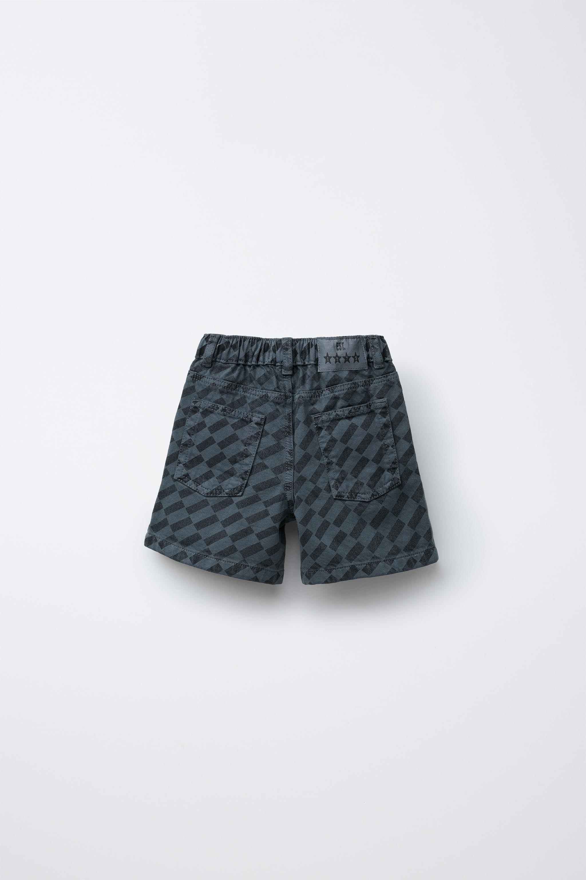 ◆ojos◆ Reversible Plaid Track Shorts Blue Grey 25SS-PT03- ProSeriesShortsV2-Adult-