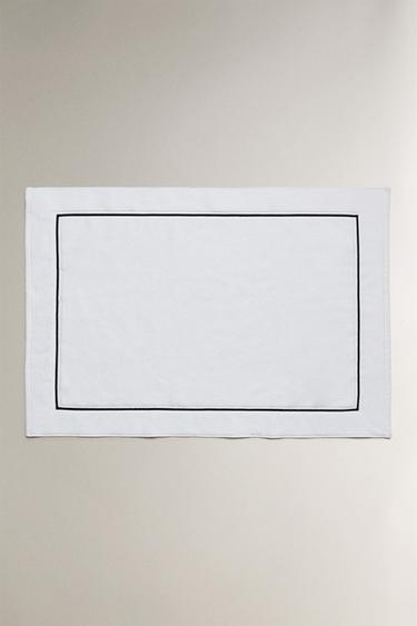 Zara Siyah - KENAR DETAYLI BANYO PASPASI