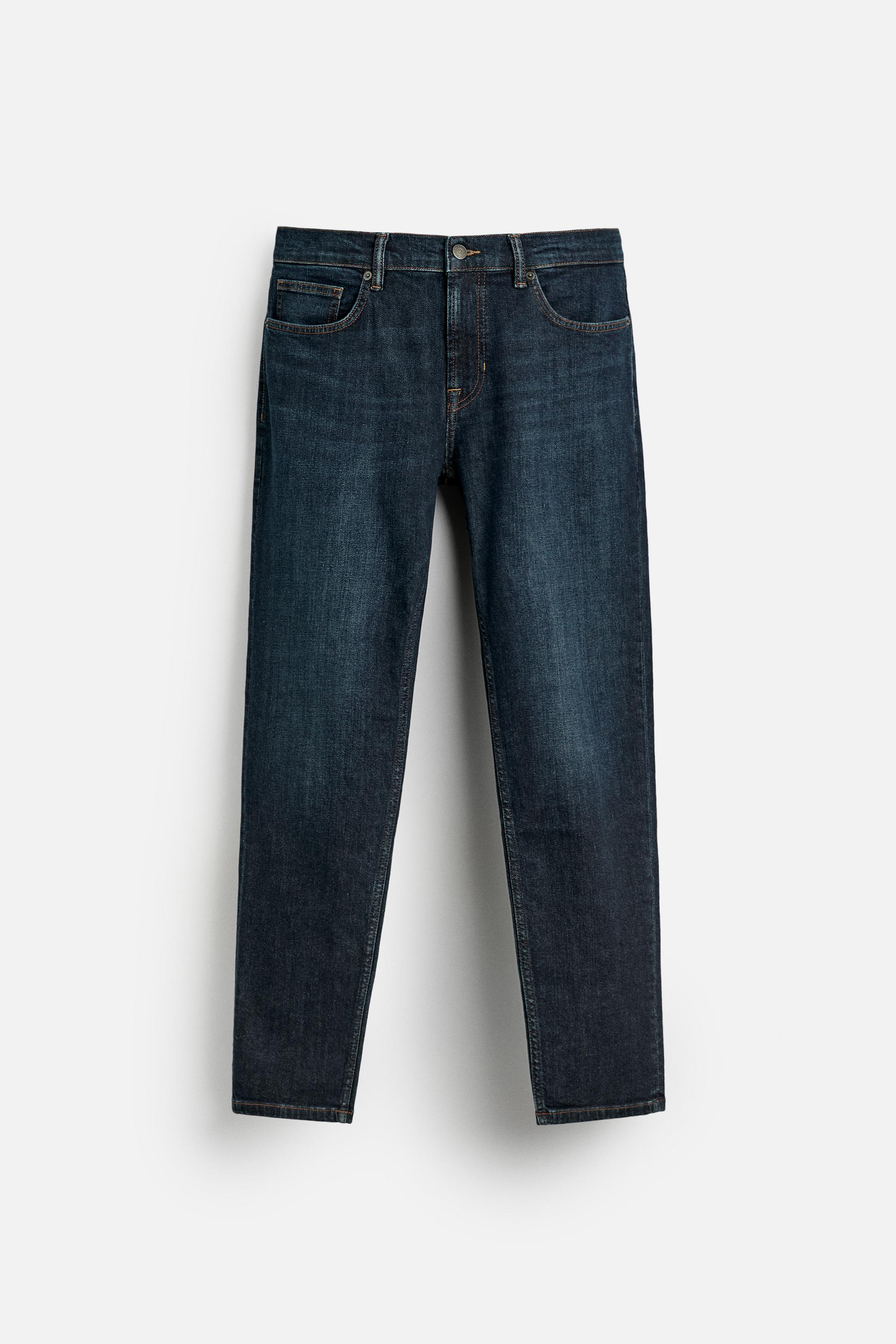 Zara Distressed Slim Fit outlets Blue Jeans (Size 32)