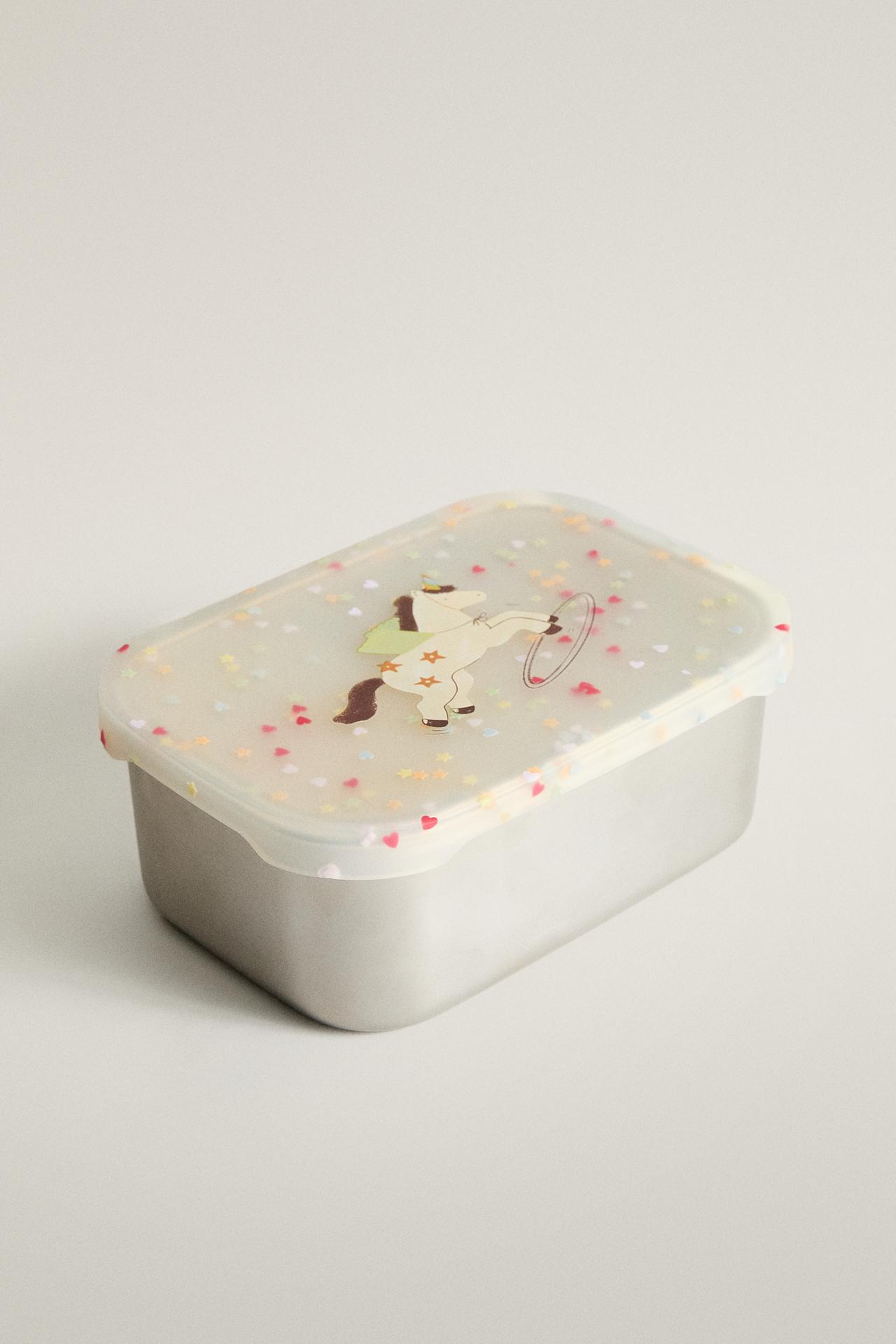 KIDS' UNICORN LUNCH BOX — Multicolored