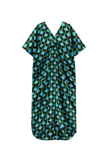 PRINTED TUNIC DRESS
