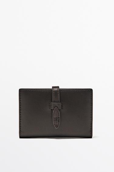 Zara Nappa leather wallet - Brown - Image 0
