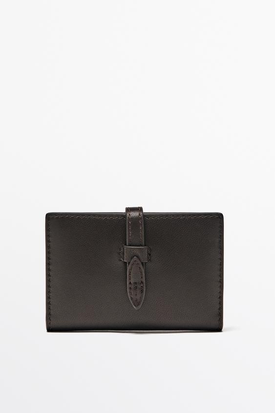 Zara Nappa leather wallet - Brown - Image 0
