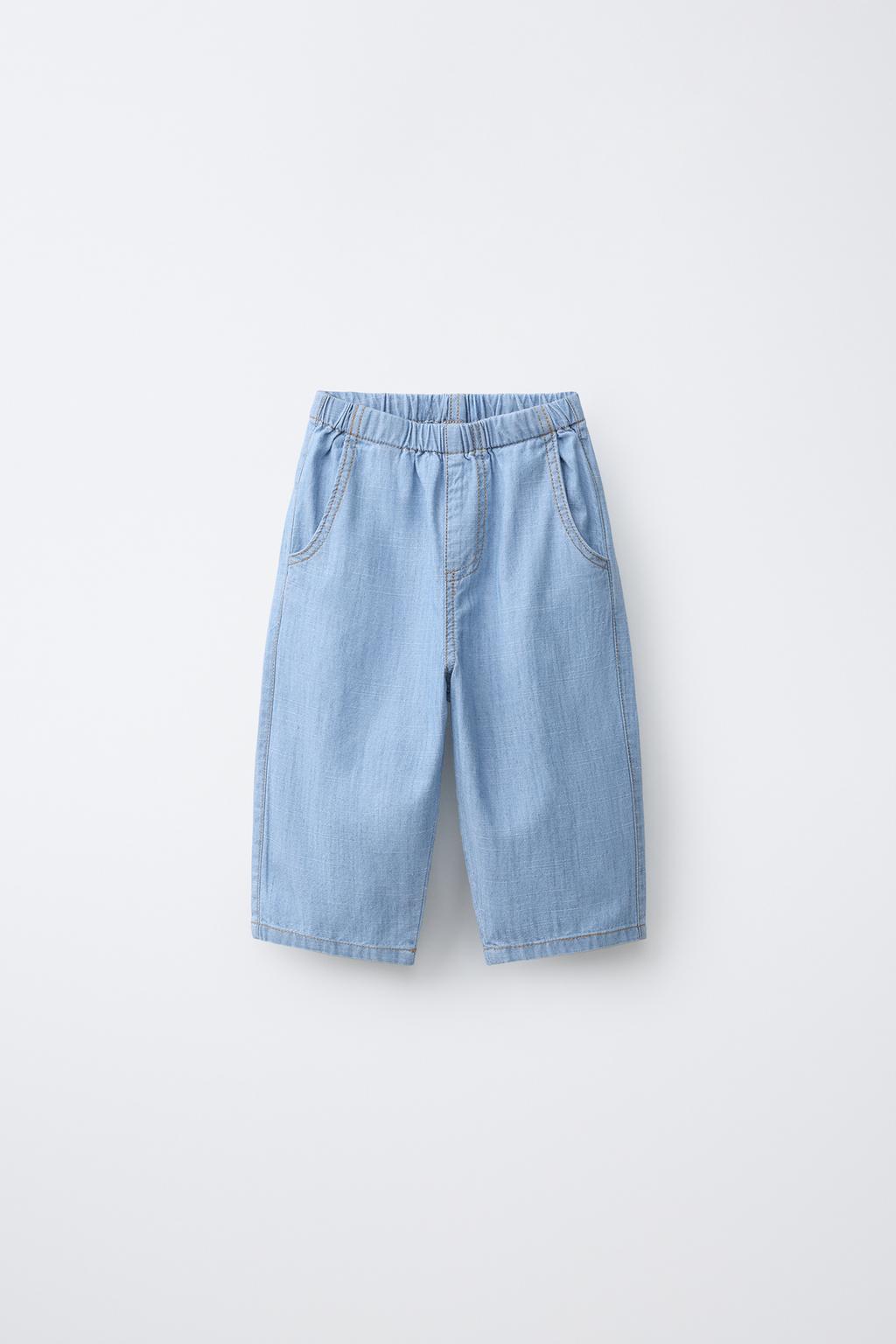 DENIM TROUSERS