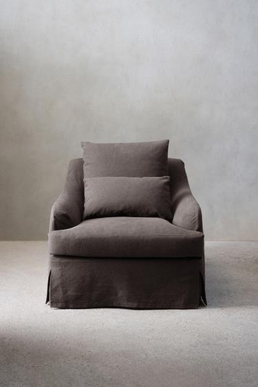 ARMCHAIR 01ブラウンZaraのARMCHAIR 01 - ブラウン