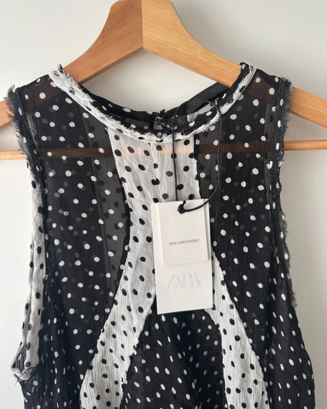 ZW COLLECTION POLKA DOT TOP - Image 3