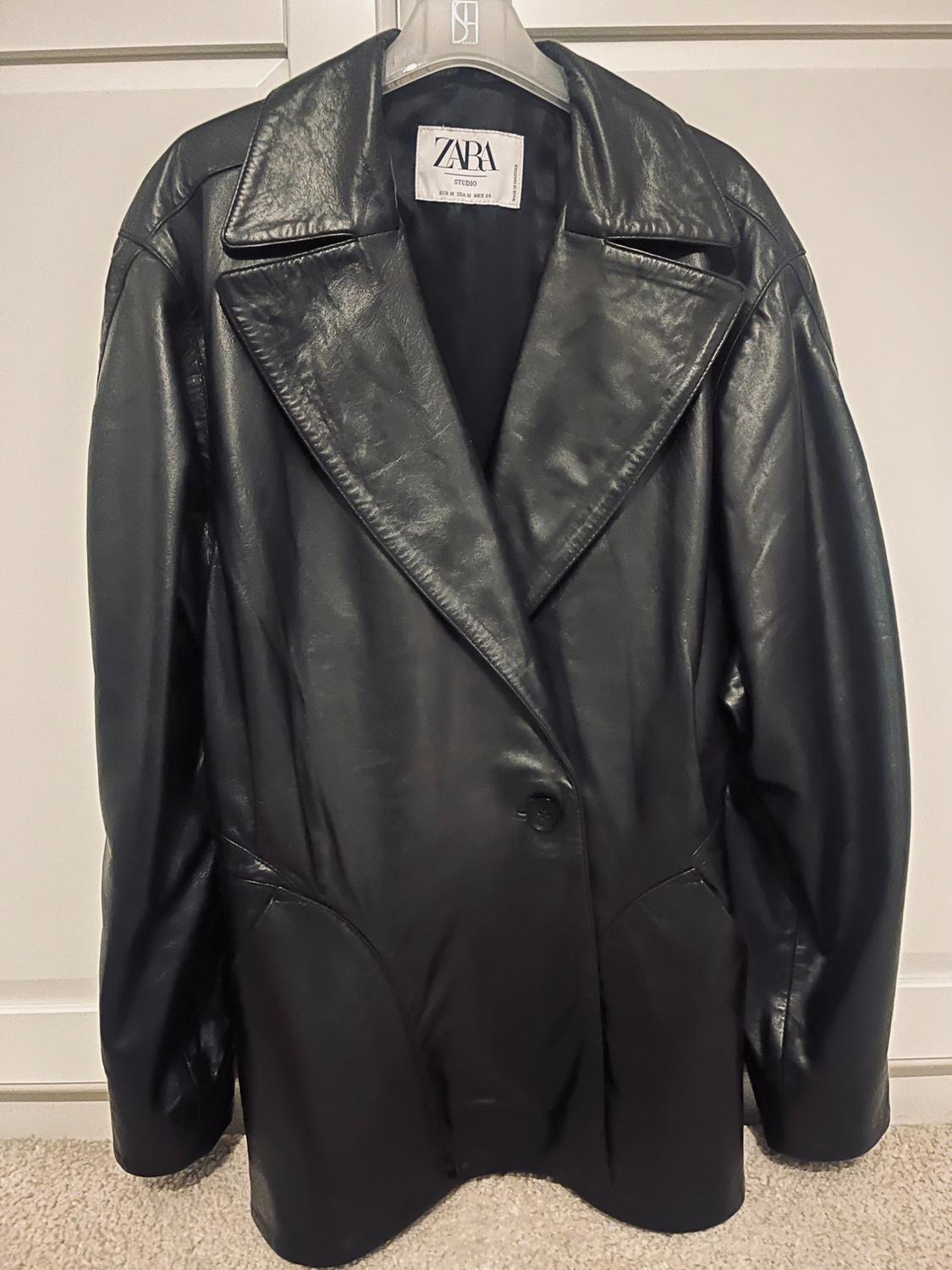 LEATHER BELTED BLAZER - LIMITED EDITION