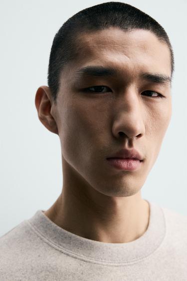 COMBINED PATCH SWEATSHIRT - Grey marl by Zara - Image 4