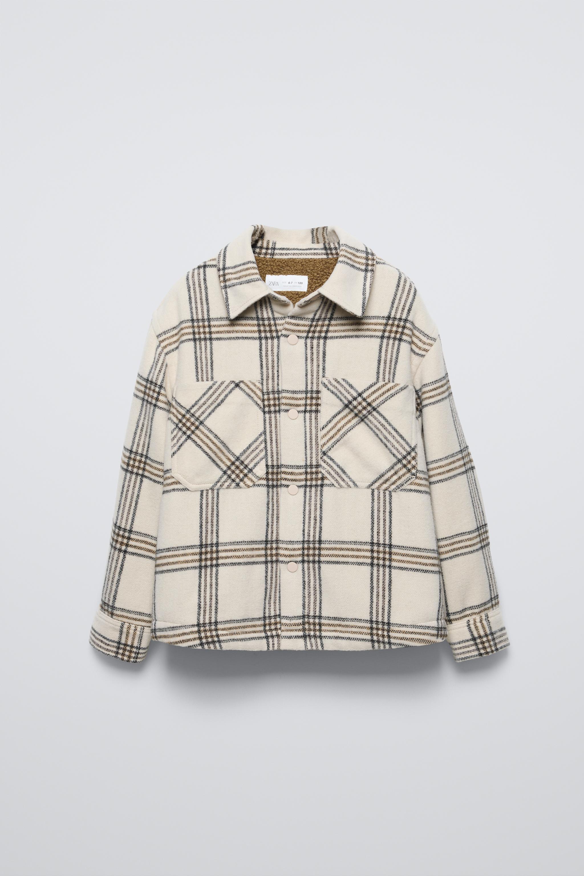 ZARA Shacket fleece overshirt deals