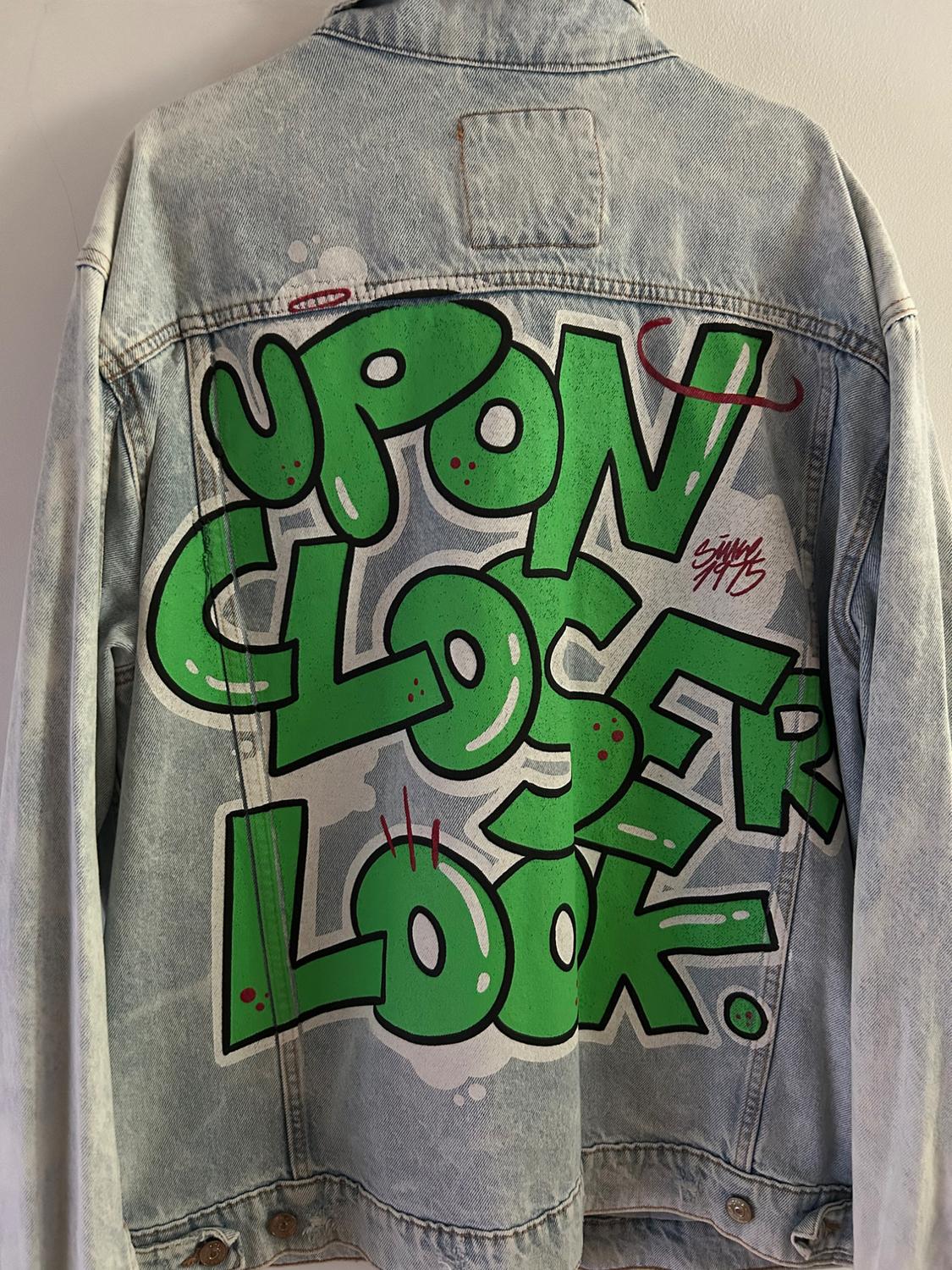 PRINTED DENIM JACKET - Image 4
