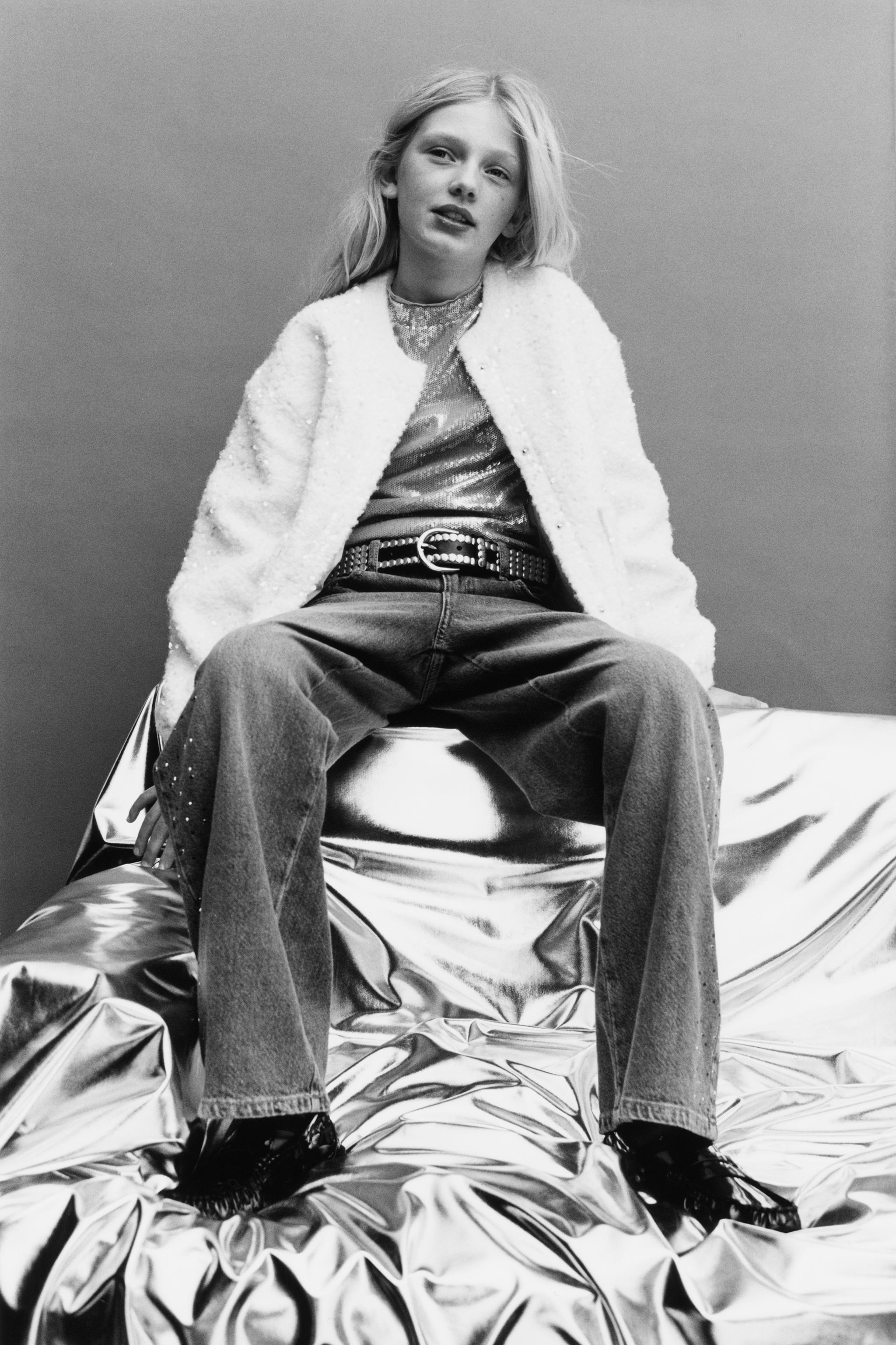 SEQUIN BOMBER JACKET