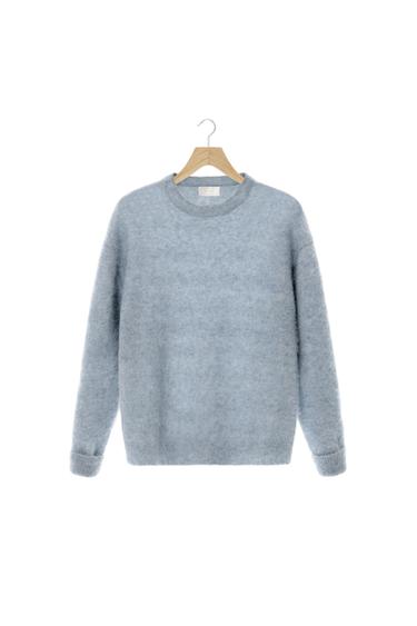 ДЖЕМПЕР ИЗ СМЕСИ ВОЛОКОН АЛЬПАКИ — НЕБЕСНО-ГОЛУБОЙ от Zara